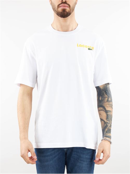 T-shirt con logo e stampa multicolor Lacoste LACOSTE | T-shirt | TH7544001
