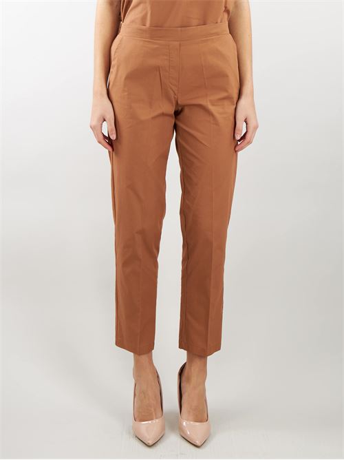 Cotton pants with elastic on the back Mariuccia MARIUCCIA | Pants | 322815