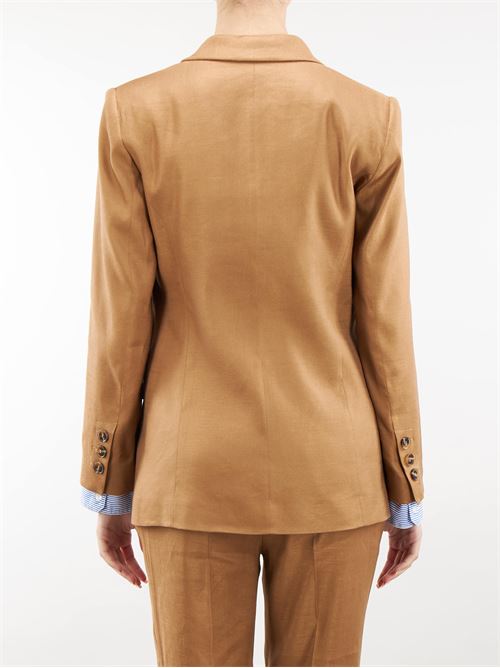 Linen and viscose blend jacket Nenette NENETTE | Jacket | BILBA39