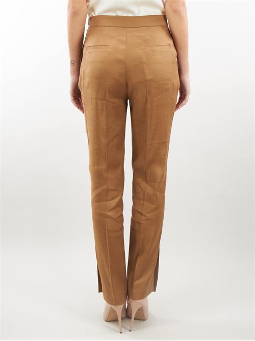 Pantalone in misto lino e viscosa Nenette NENETTE | Pantalone | EDDY39