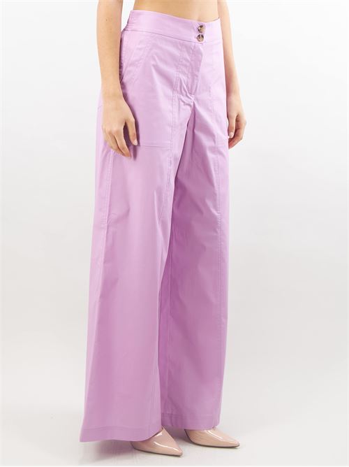 Wide leg cotton trousers Nenette NENETTE | Pants | EWOK1471