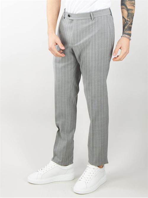 Single breasted pinstripe suit Paoloni PAOLONI | abito en | 3611A72724102296