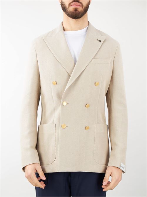 Double breasted jacket with gold buttons Paoloni PAOLONI |  | 3611G537Y24104823