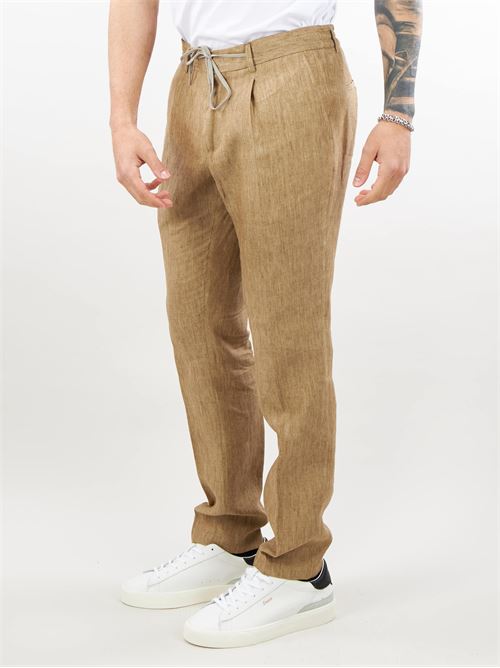 Linen trousers Paoloni PAOLONI | Pants | 3611P10724104327