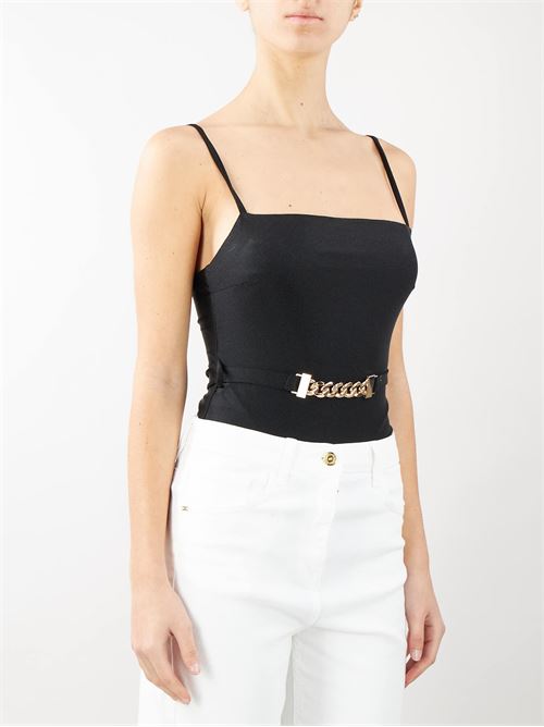 Jersey bodysuit with gold accessory Silence SILENCE |  | SD801099