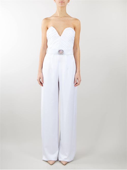 Bustier jumpsuit with palazzo trousers and accessory Tassos TASSOS |  | TS311061
