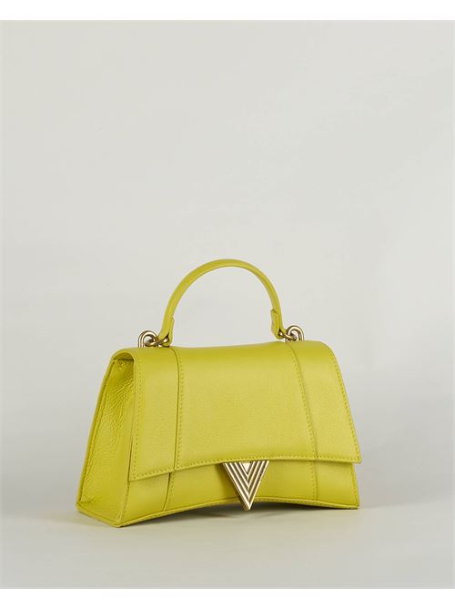 Hand bag with logo gold Vicolo VICOLO | Bag | AB001021
