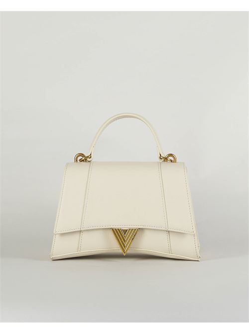 Hand bag with logo gold Vicolo VICOLO | Bag | AB00103